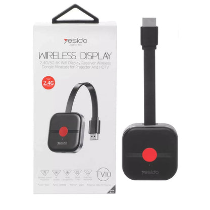 Multimedia Wireless Adapter Yesido TV10, Schwarz