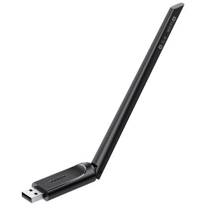 Wireless Adapter UGREEN AX900 (75109), Dualband, Wi-Fi 6, 600Mbps, Schwarz