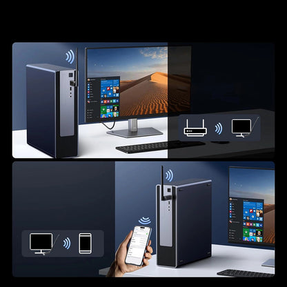 Wireless Adapter UGREEN AX900 (75109), Dualband, Wi-Fi 6, 600Mbps, Schwarz