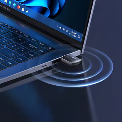 UGREEN CM762 (35264) Wireless-Adapter, Dual Band, Wi-Fi 6, 600Mbps, Schwarz