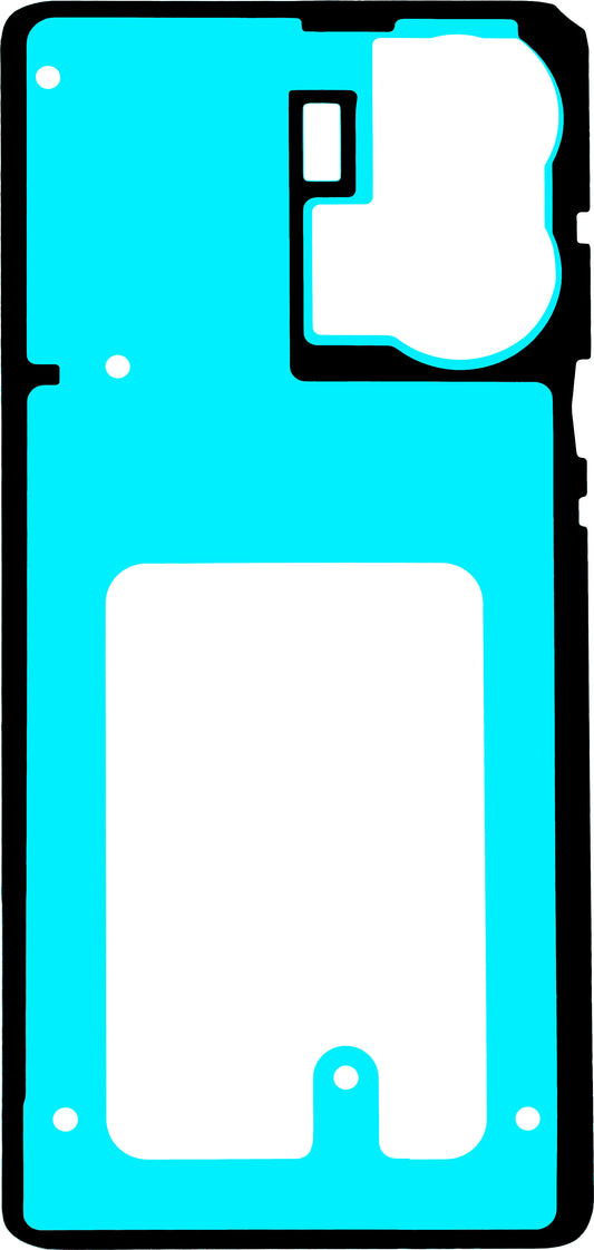 Klebstoff Batterieabdeckung Motorola Edge 50 Fusion, Service Pack 5948C24385