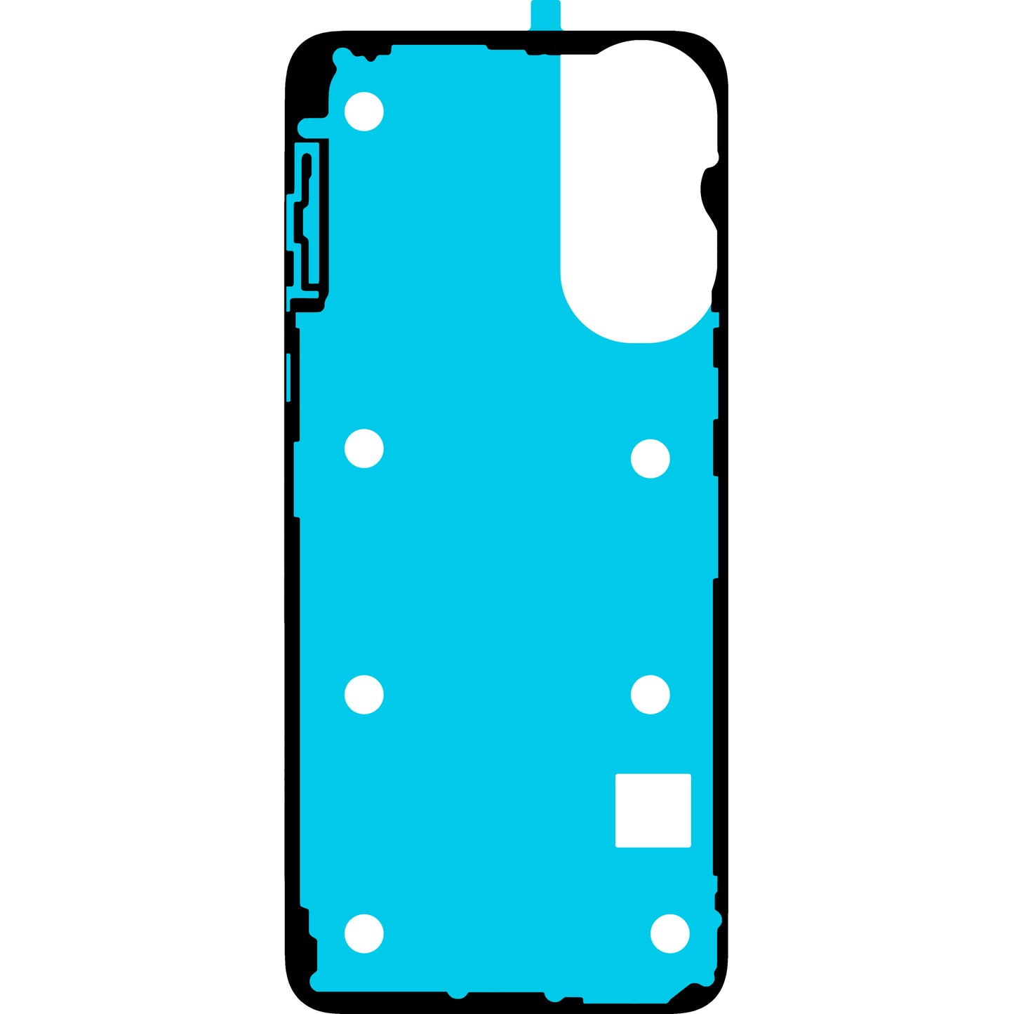 Akkudeckel-Kleber Oppo A79