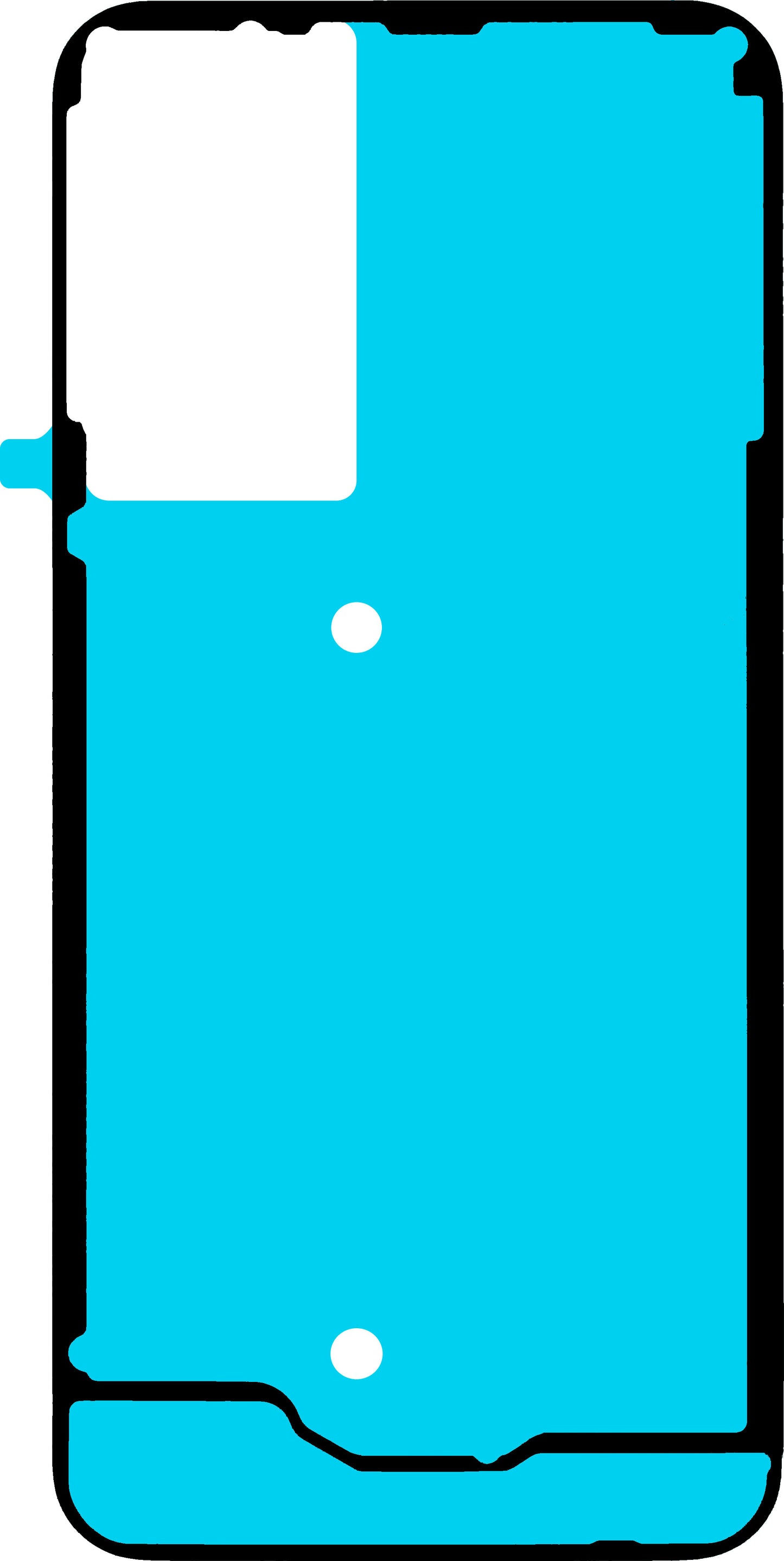 Klebstoff Batterieabdeckung Samsung Galaxy A14 A145 / A14 5G A146, Service Pack GH81-24888A