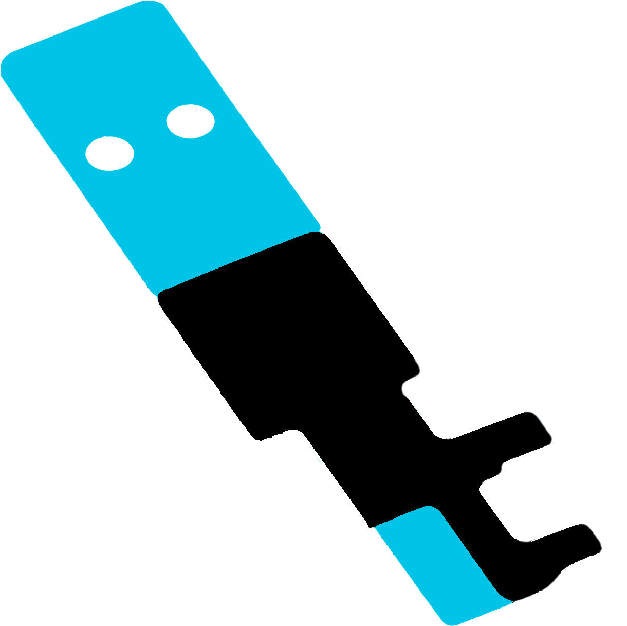 Kupferkleber für die vordere Kamera Huawei Mate X7, Unter Inner, Service Pack 51630NNJ