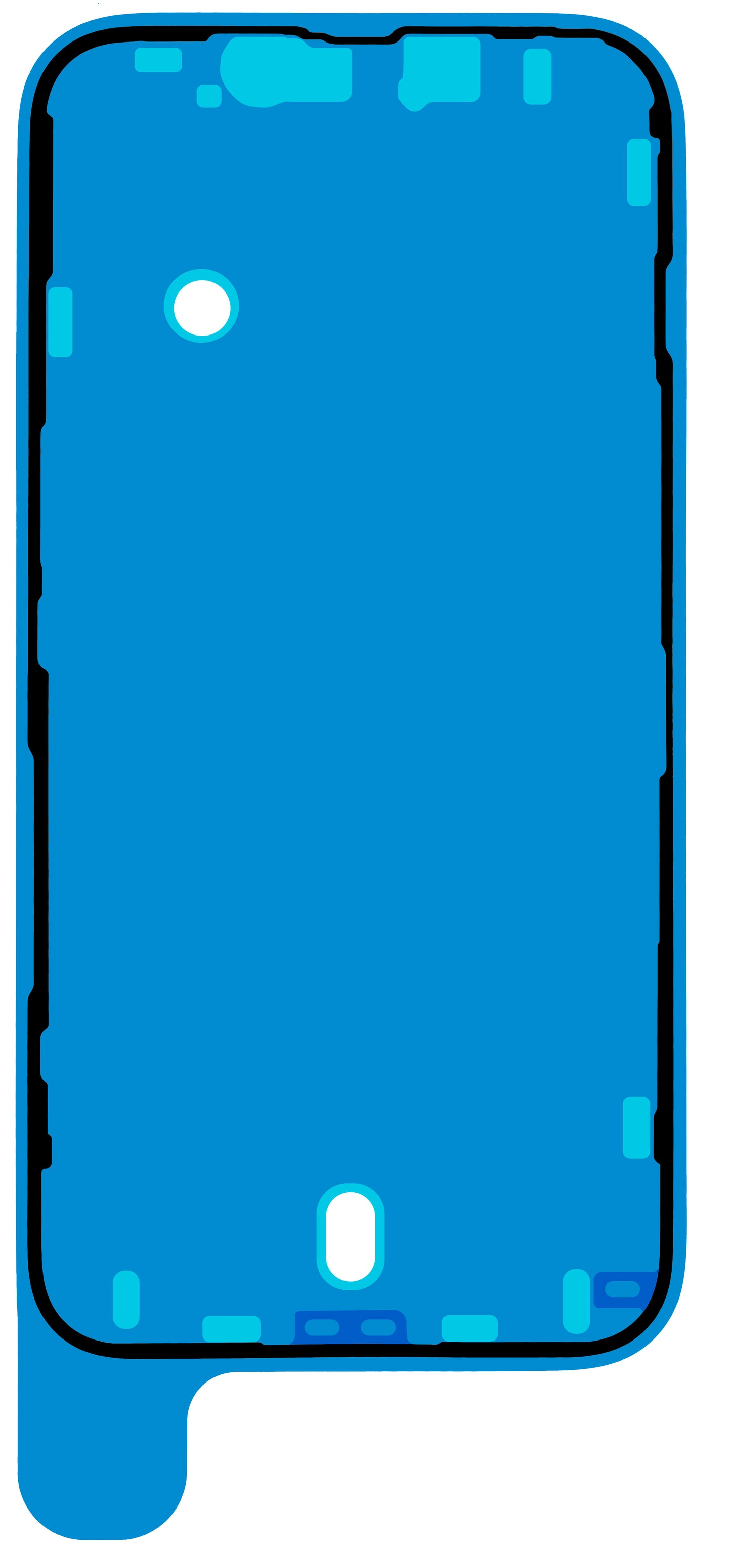 Displaykleber Apple iPhone 14, Service Pack 923-08090