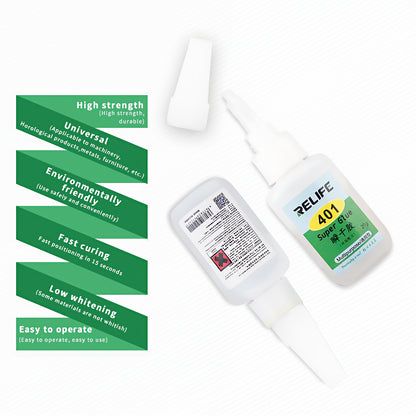 Flüssigkleber Super Glue Relife RL-401, 20ml