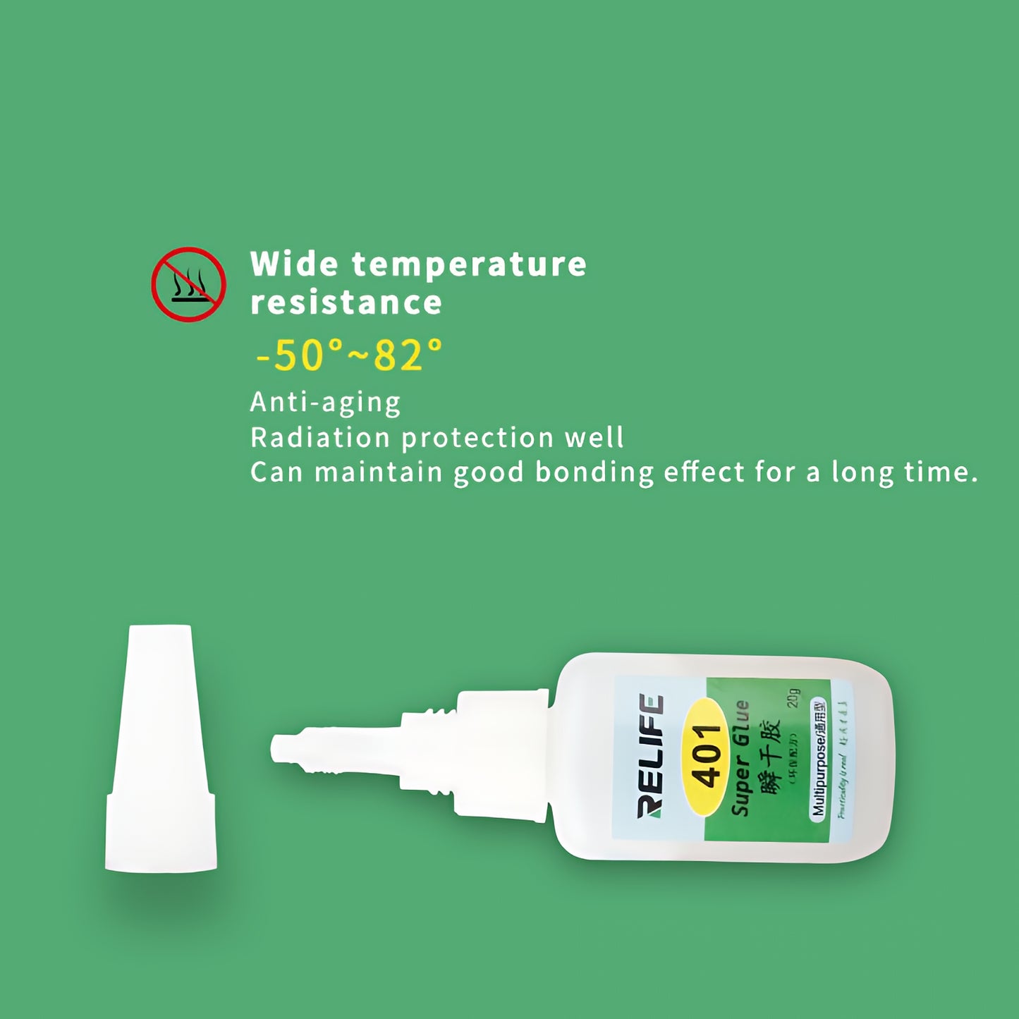 Flüssigkleber Super Glue Relife RL-401, 20ml