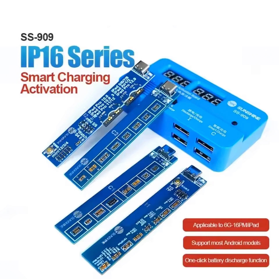 Sunshine SS-909 Power Board Charger for Apple iPhone / iPad / Universal Series, 2in1