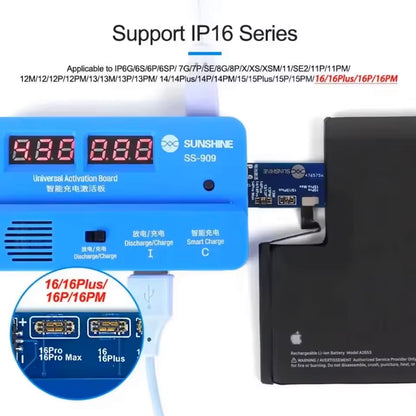 Sunshine SS-909 Power Board Charger for Apple iPhone / iPad / Universal Series, 2in1