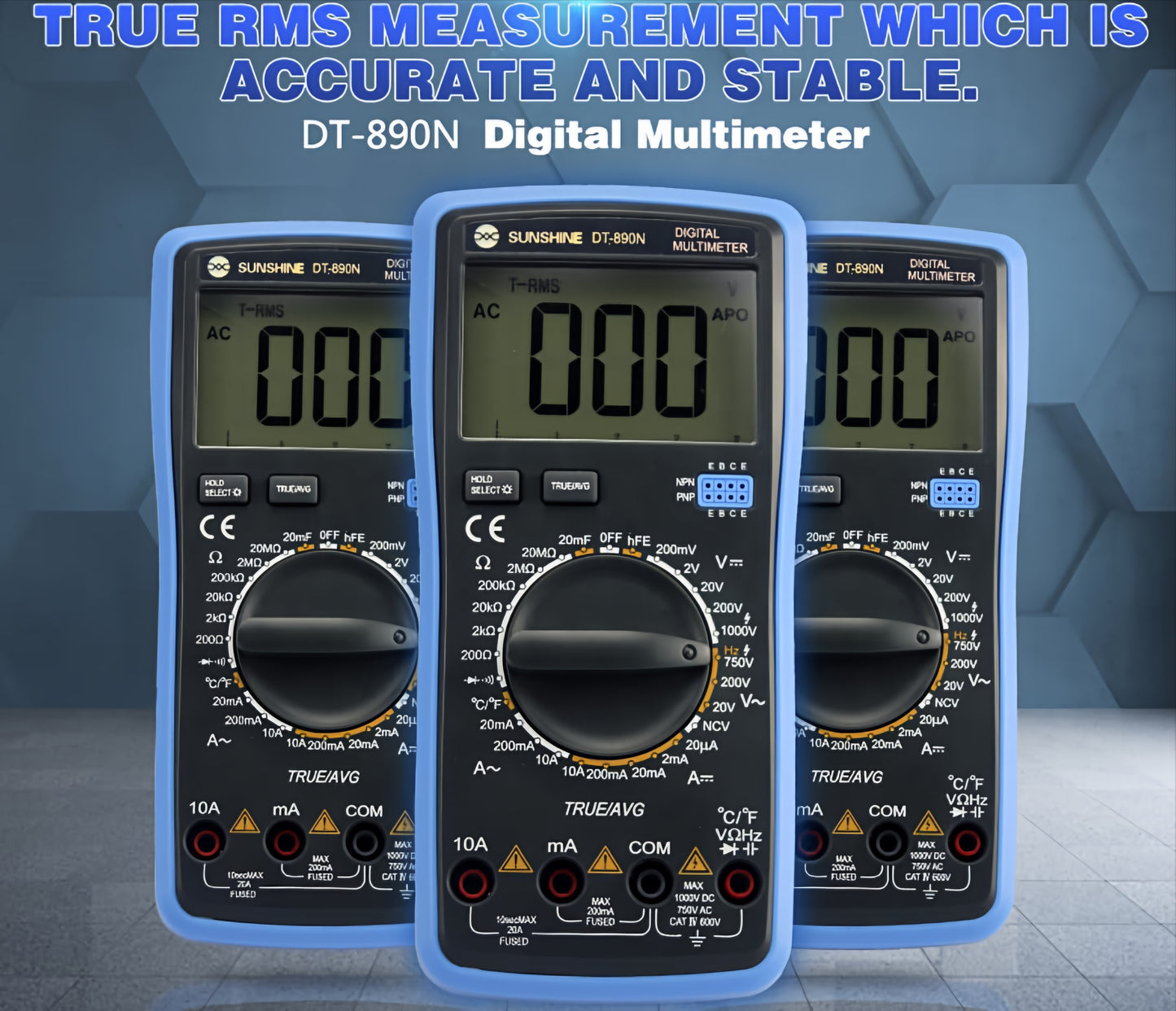Digitales Messgerät Sunshine DT-890N