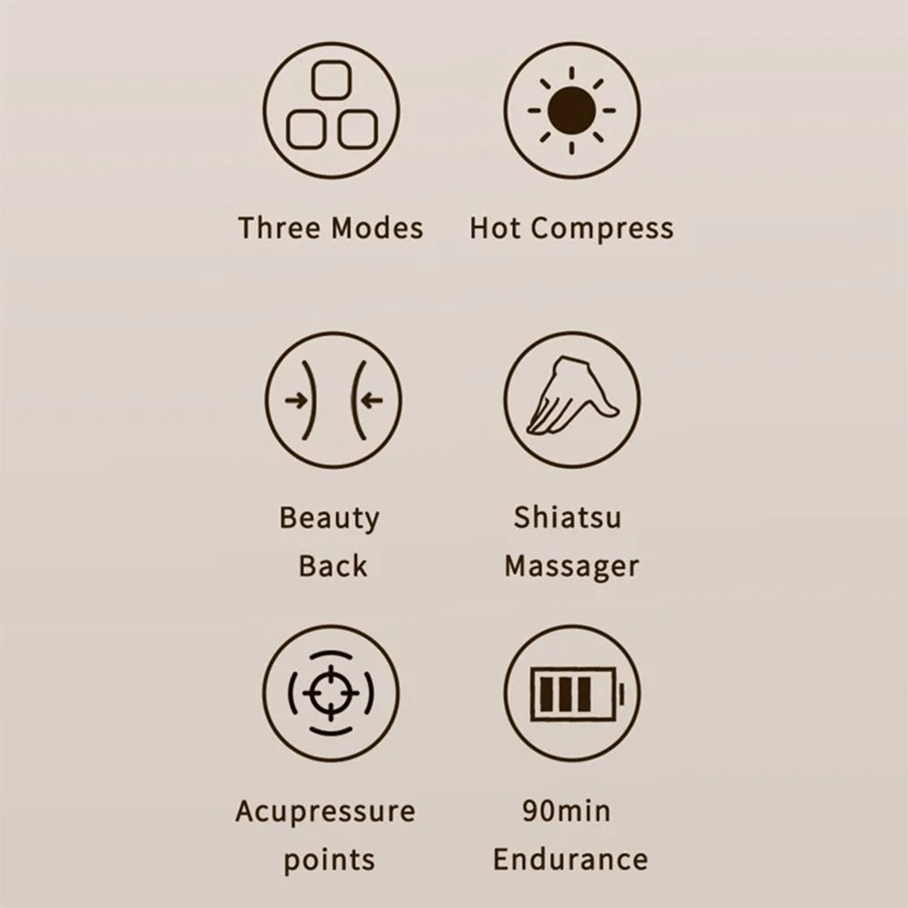 Yesido MG16 Nackenmassagegerät, Beige