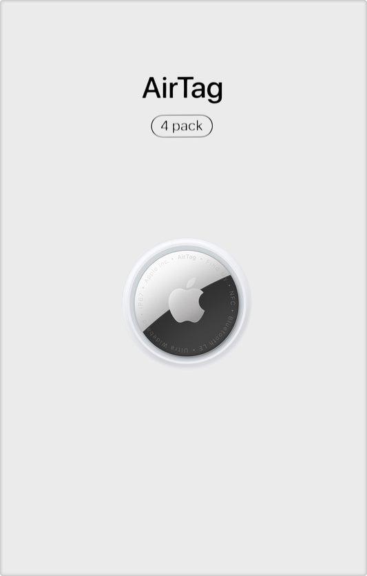 Apple AirTag, Set of 4 Pieces, White MX542AM/A
