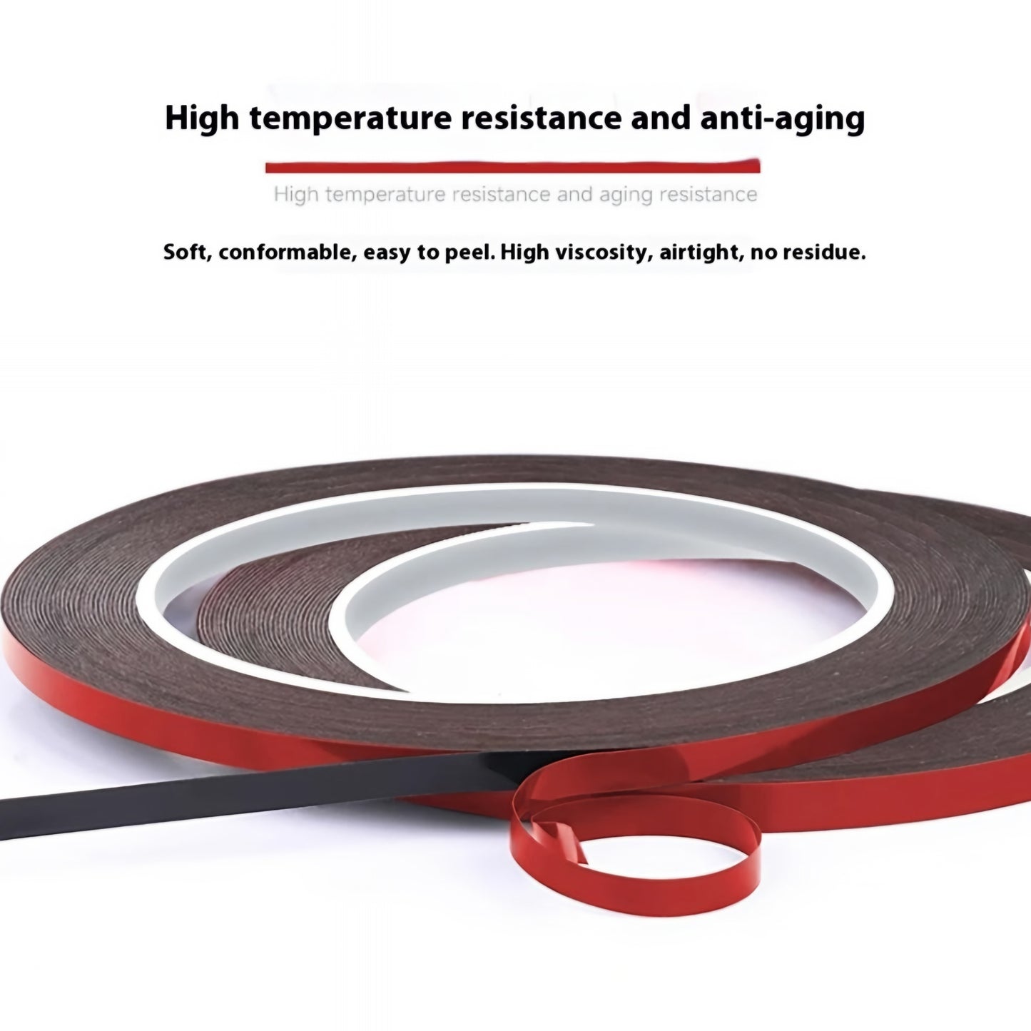 Amaoe Adhesive Tape, 3mm, Black