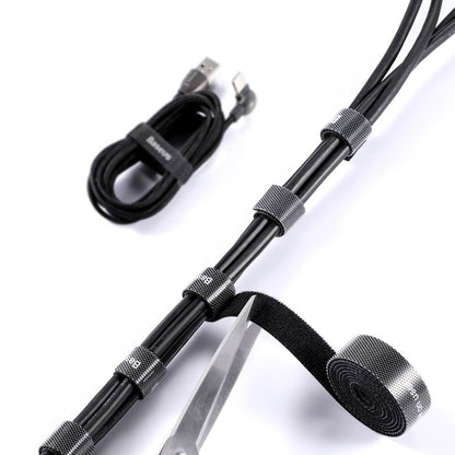 Kabelorganisator Baseus Circle, Velcro, 3m, Schwarz ACMGT-F01