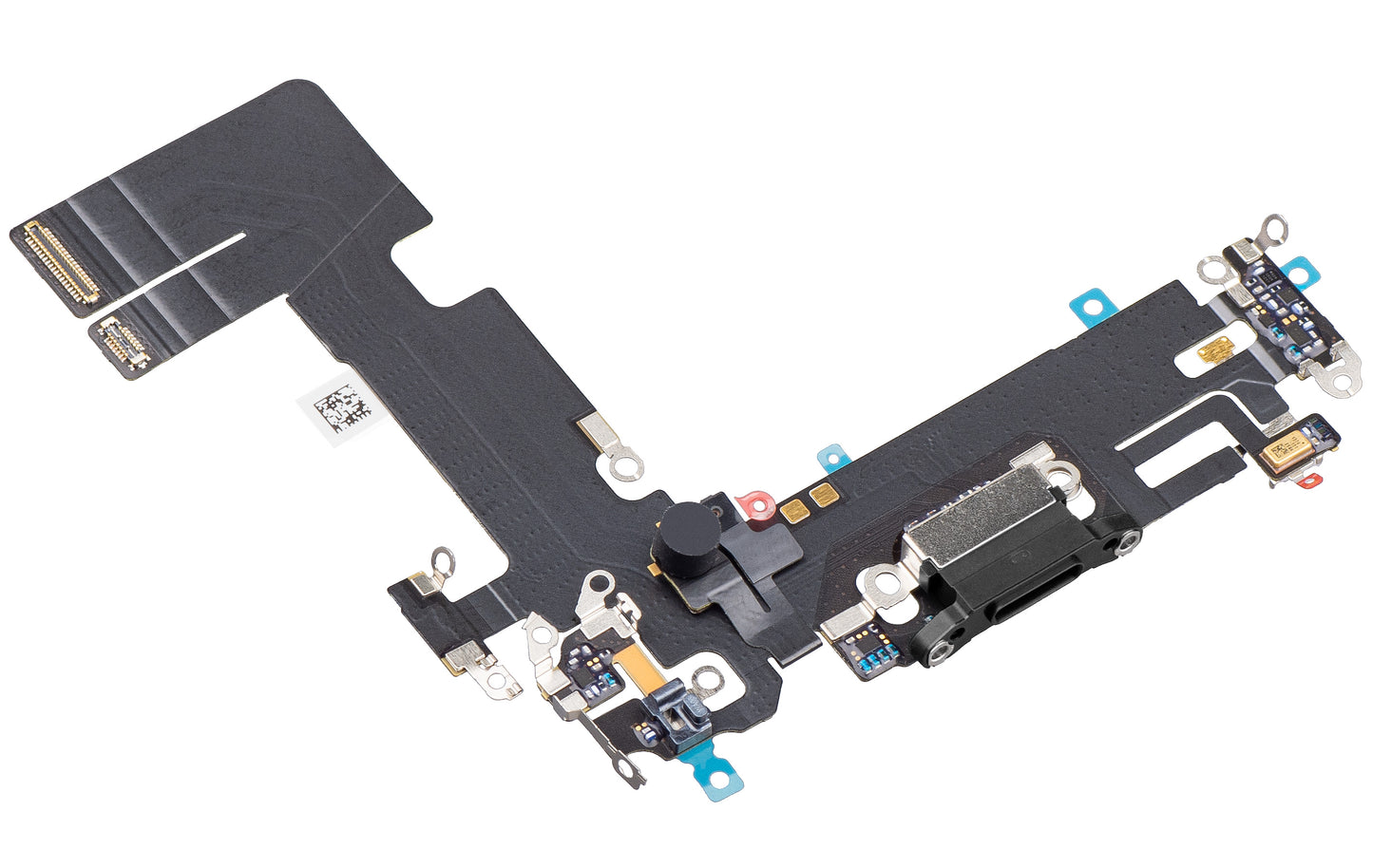 Ladekabel mit Anschluss - Mikrofon Apple iPhone 13, Schwarz