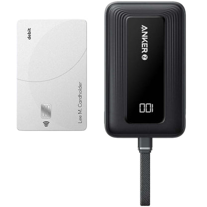 Externer Akku Anker Zolo, 10000mAh, 30W, QC + PD, 1 x USB-A - 2 x USB-C, Schwarz A1688H11