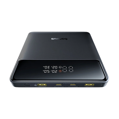 Externer Akku Baseus Blade H1, 20000mAh, 100W, QC + PD, 2 x USB-A - 2 x USB-C, Schwarz