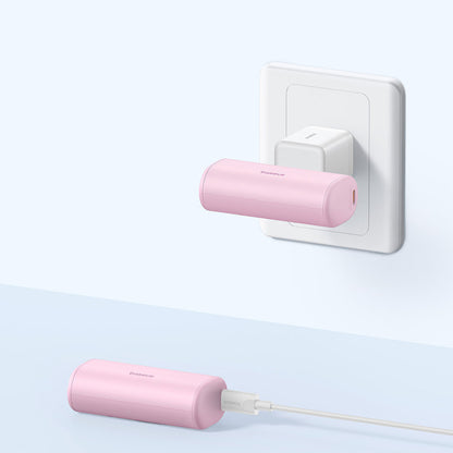 Externer Akku Baseus Compact, 5000mAh, 20W, PD, 2 x USB-C, Rosa P10068306413-00