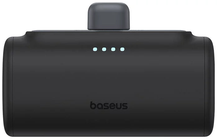 Externer Akku Baseus Compact, 5000mAh, 20W, PD, 1 x Lightning - 1 x USB-C, Schwarz P10068307113-00