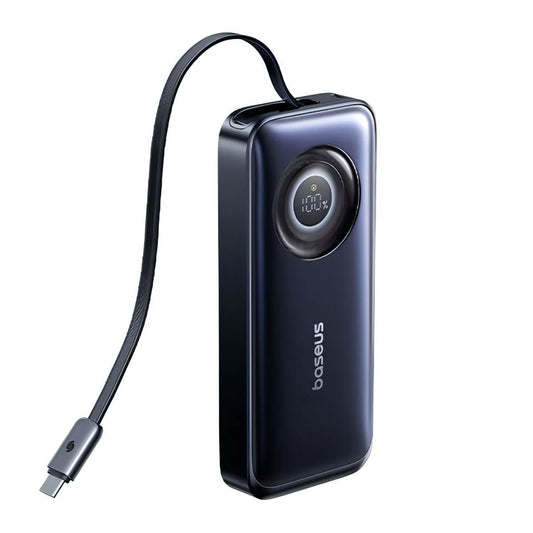 Baseus EnerCore CR11 External Battery, 20000mAh, 67W, PD, 2 x USB-C, Black E0027H00