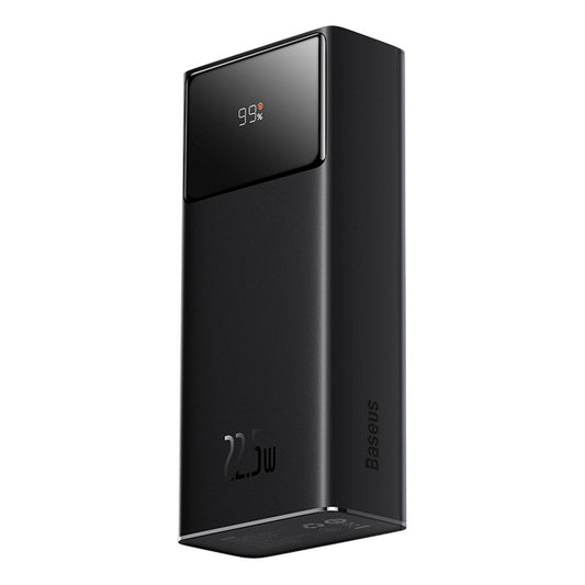 Externer Akku Baseus EnerFill FP41, 30000mAh, 22.5W, QC + PD, 1 x USB-C - 2 x USB-A, Schwarz
