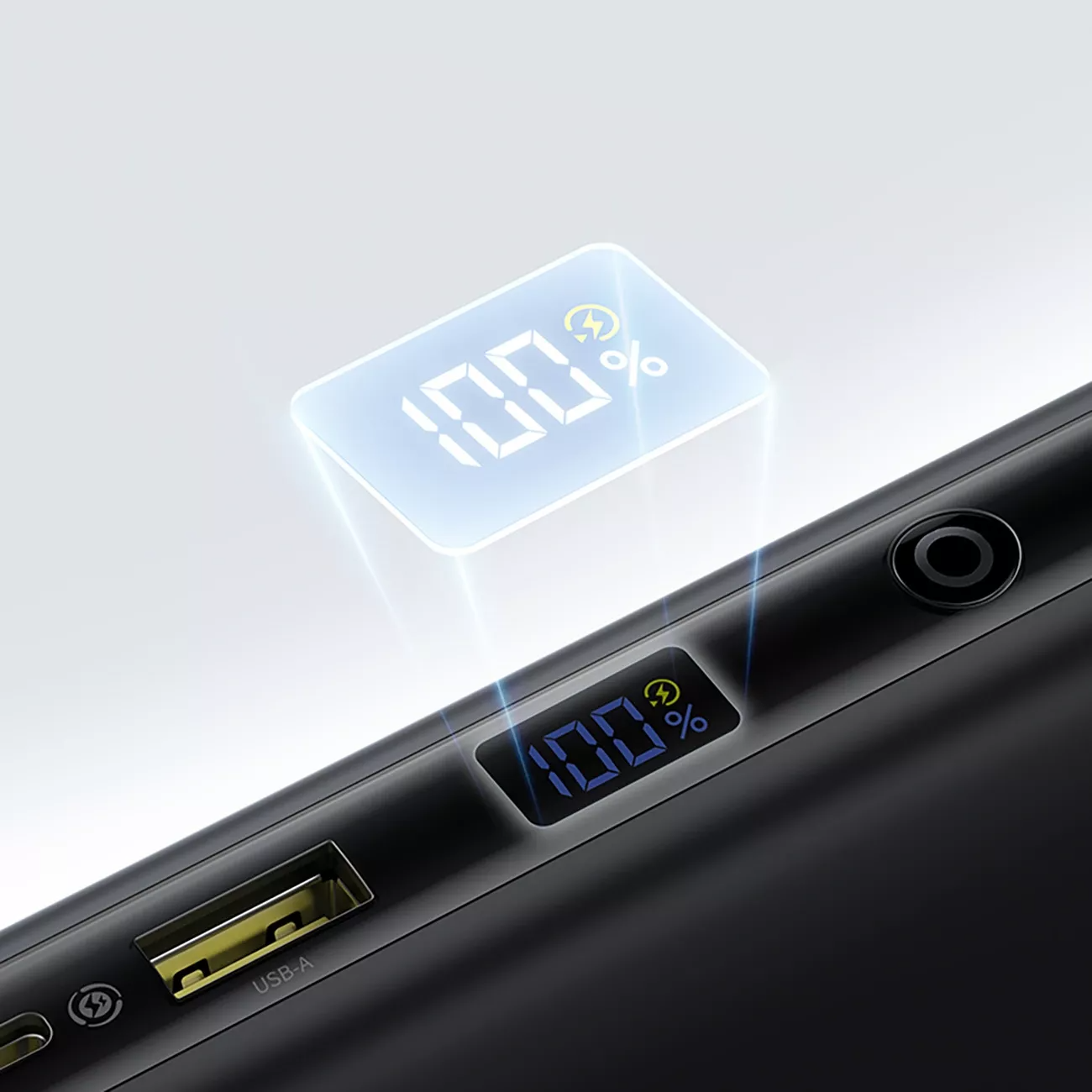 Externer Akku Baseus EnerFill FC41, 20000mAh, 100W, QC + PD, 1 x USB-A - 3 x USB-C, Schwarz E0028N03