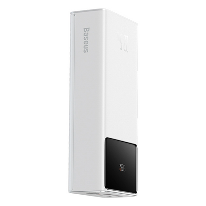Externer Akku Baseus EnerFill FP41, 30000mAh, 22.5W, QC + PD, 1 x USB-C - 2 x USB-A, Weiß