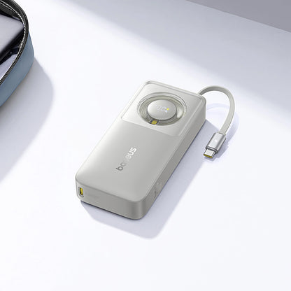 Externer Akku Baseus OS Free2Pull, 10000mAh, 30W, PD, 2 x USB-C, Grau P10073701843-00