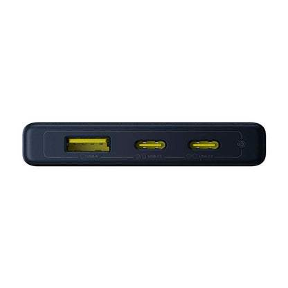 Externer Akku Baseus PicoGo, 10000mAh, 20W, QC + PD, 1 x USB-A - 2 x USB-C, Schwarz P10076801123-00
