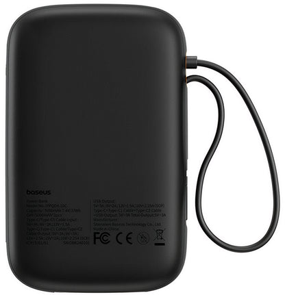 Externer Akku Baseus Qpow2, 20000mAh, 30W, QC + PD, 1 x USB-A - 3 x USB-C, Schwarz P10055009113-00