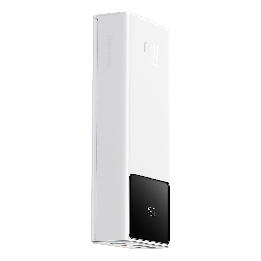 Externer Akku Baseus Star Lord, 20000mAh, 22.5W, QC + PD, 1 x USB-C - 2 x USB-A, Weiß PPXJ080002