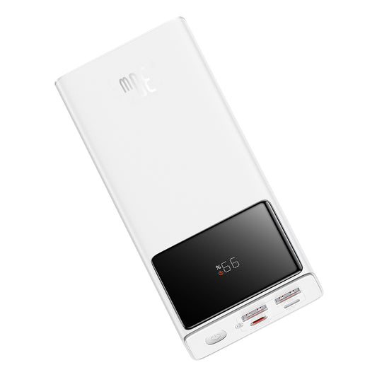 Externer Akku Baseus Star Lord, 20000mAh, 30W, QC + PD, 1 x USB-C - 2 x USB-A, Weiß P10022904213-00