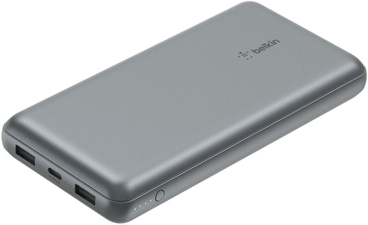 Externe Batterie Belkin BoostCharge Pro, 20000mAh, 15W, 1 x USB-C - 2 x USB-A, Grau BPB012btGY