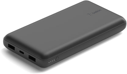 Externe Batterie Belkin BoostCharge Pro, 20000mAh, 15W, 1 x USB-C - 2 x USB-A, Schwarz BPB012btBK