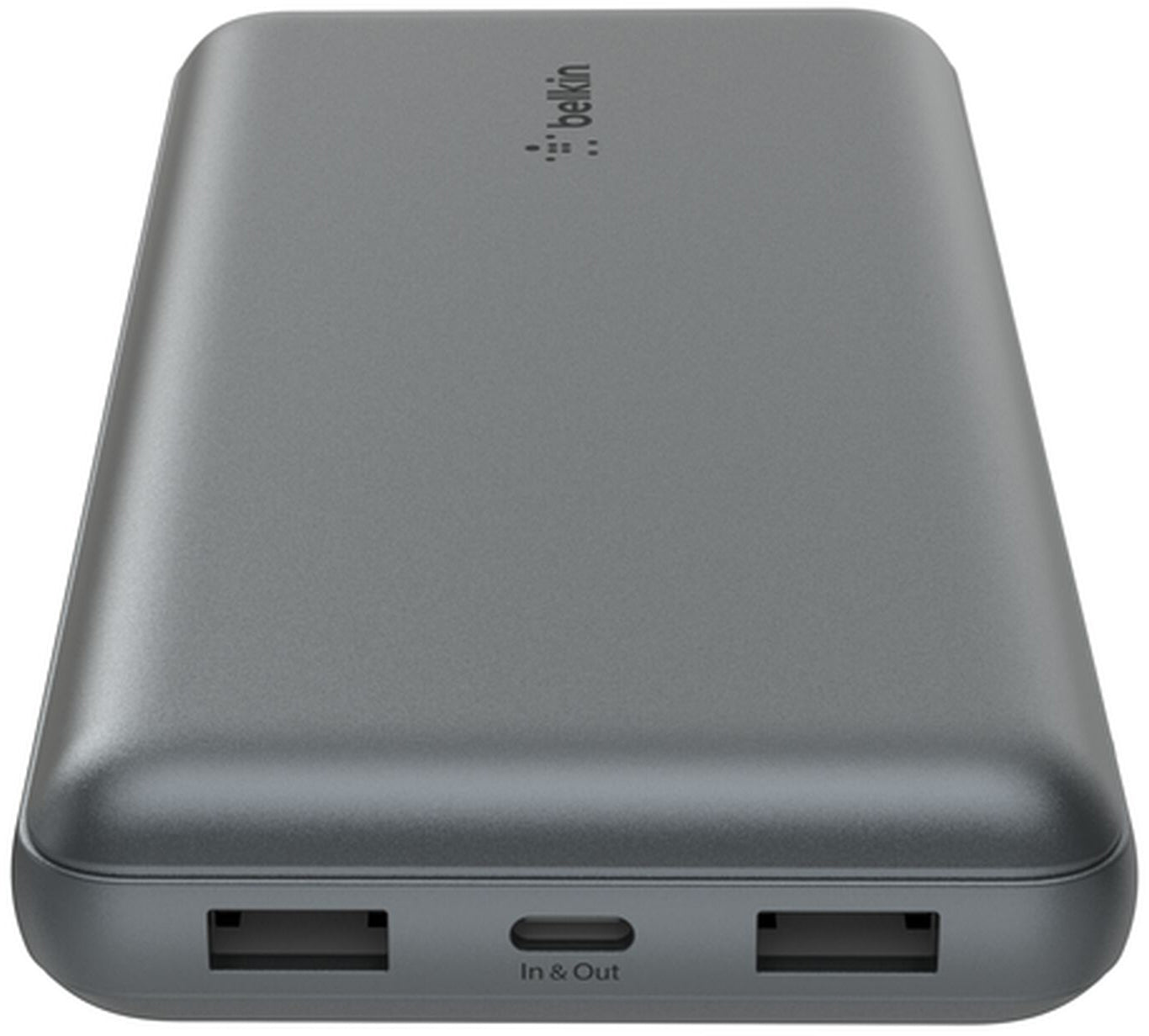 Externe Batterie Belkin BoostCharge Pro, 20000mAh, 15W, 1 x USB-C - 2 x USB-A, Grau BPB012btGY
