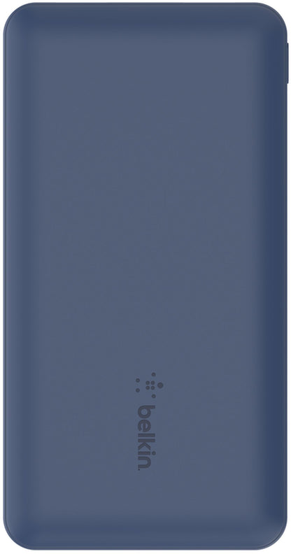 Externe Batterie Belkin BoostCharge, 10000mAh, 15W, 1 x USB-C - 2 x USB-A, Marineblau BPB011btBL