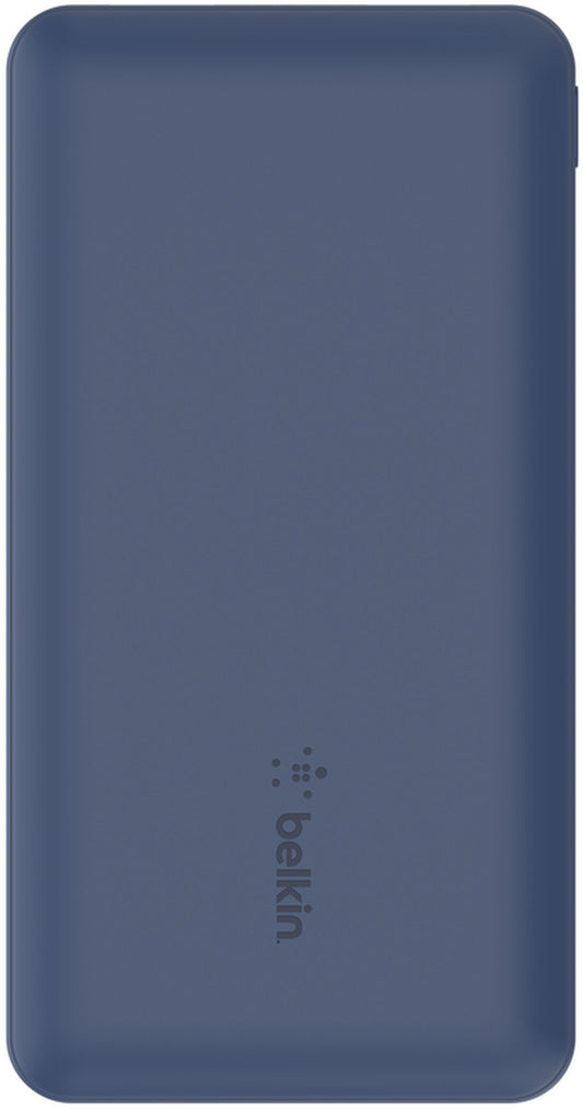 Externe Batterie Belkin BoostCharge, 10000mAh, 15W, 1 x USB-C - 2 x USB-A, Marineblau BPB011btBL