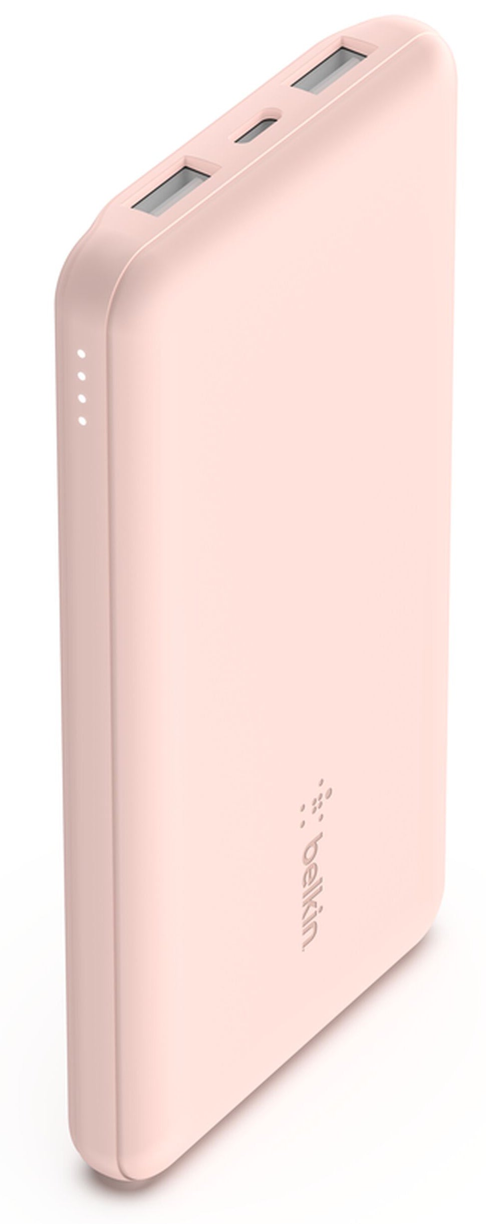 Externe Batterie Belkin BoostCharge, 10000mAh, 15W, 1 x USB-C - 2 x USB-A, Rosa BPB011btRG