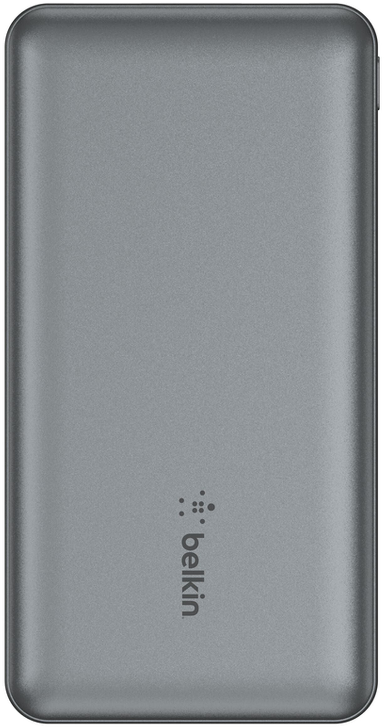 Externe Batterie Belkin BoostCharge, 10000mAh, 15W, 1 x USB-C - 2 x USB-A, Grau BPB011btGY