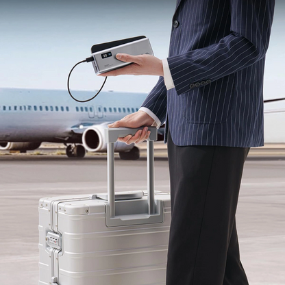 Externer Akku Cuktech P+ No.15, 20000mAh, 150W, QC + PD, 1 x USB-A - 2 x USB-C, Grau CUKPB200GLBK