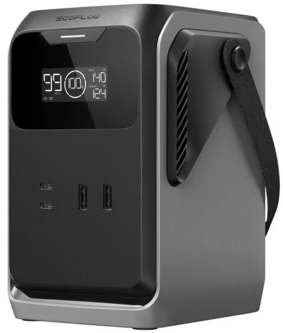 Externe Batterie EcoFlow Trail 200, 60000mAh, 220W, PD, 2 x USB-A - 2 x USB-C, Schwarz EF-TRAIL200-N