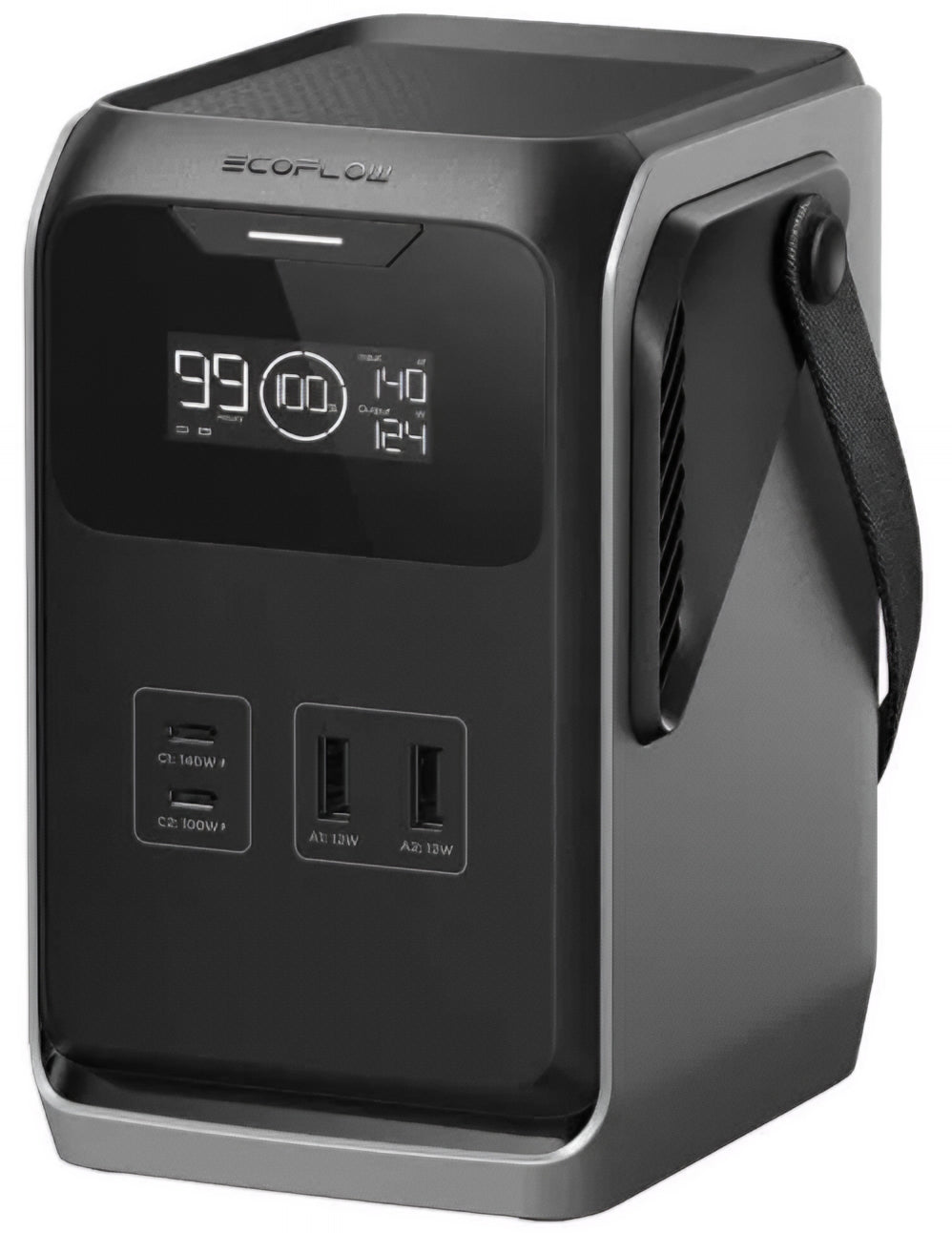 Externe Batterie EcoFlow Trail 200, 60000mAh, 220W, PD, 2 x USB-A - 2 x USB-C, Schwarz EF-TRAIL200-N