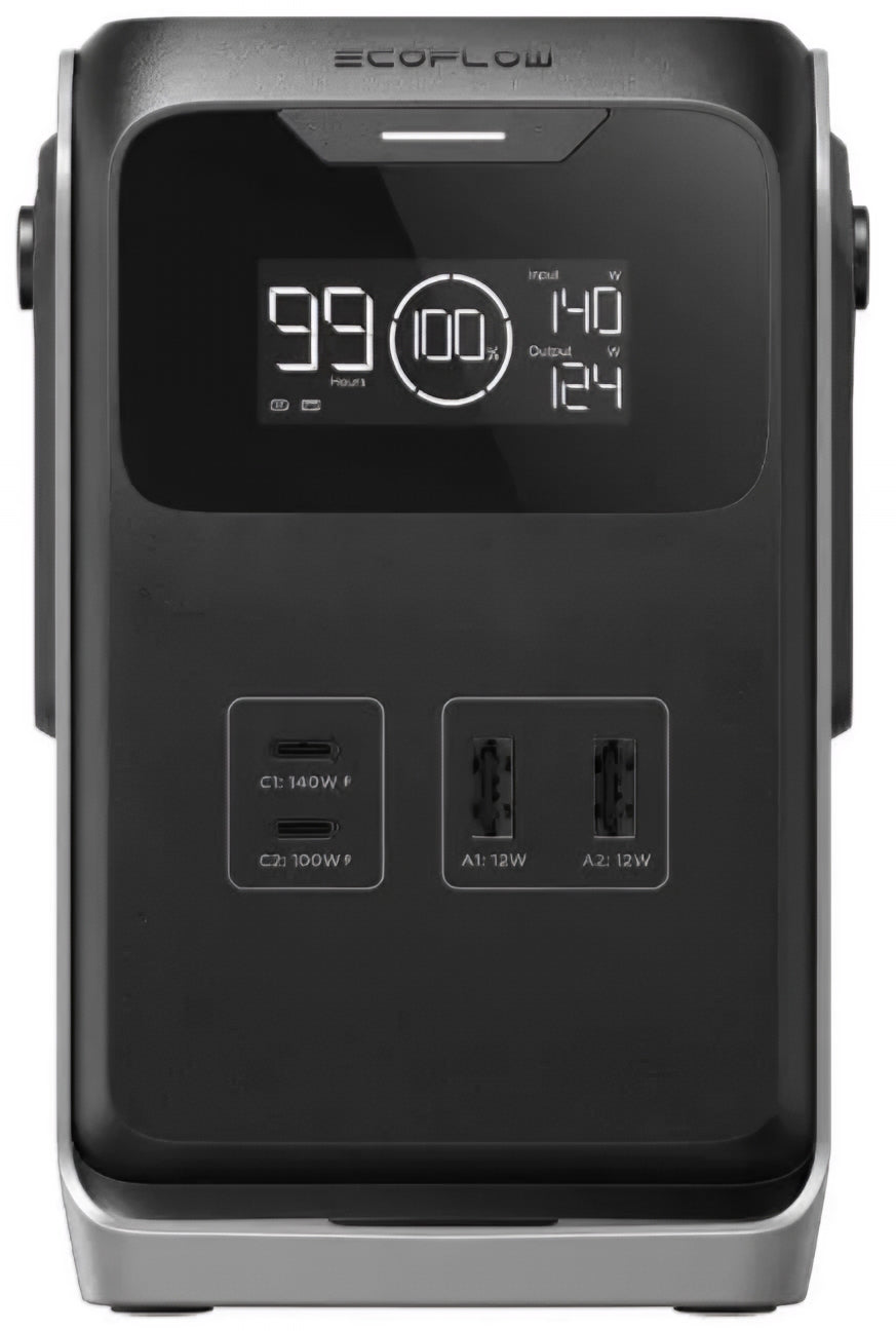 Externe Batterie EcoFlow Trail 200, 60000mAh, 220W, PD, 2 x USB-A - 2 x USB-C, Schwarz EF-TRAIL200-N