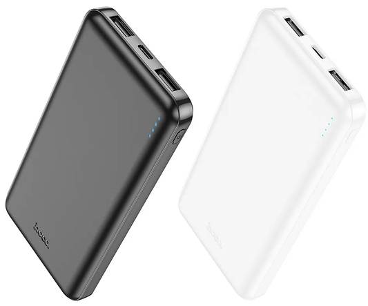 Externer Akku HOCO J100, 10000mAh, 10W, 2 x USB-A, Schwarz