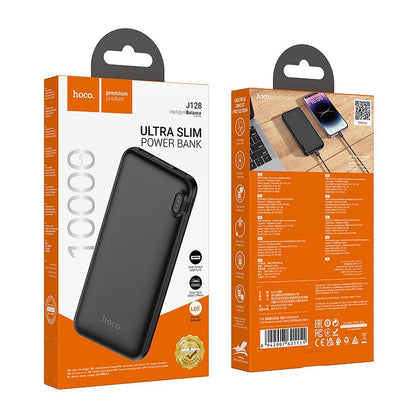 Externe Batterie HOCO J128, 10000mAh, 10W, 2 x USB-A, Schwarz