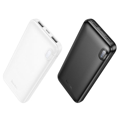 Externe Batterie HOCO J128, 10000mAh, 10W, 2 x USB-A, Weiß