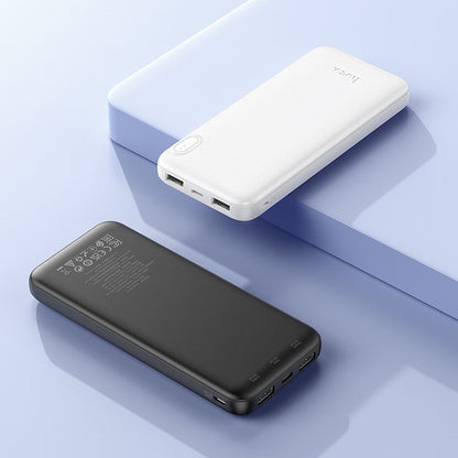 Externe Batterie HOCO J128, 10000mAh, 10W, 2 x USB-A, Weiß