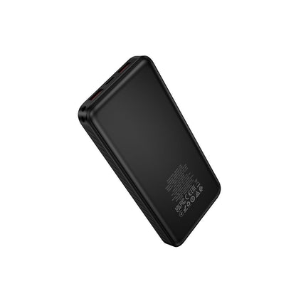 Externe Batterie HOCO J154, 10000mAh, 22,5W, QC + PD, 1 x USB-C - 2 x USB-A, Schwarz