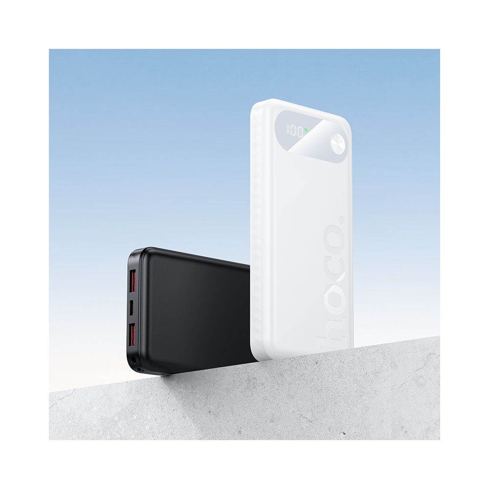 Externe Batterie HOCO J154, 10000mAh, 22,5W, QC + PD, 1 x USB-C - 2 x USB-A, Schwarz