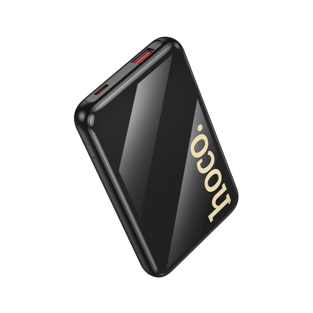 Externe Batterie HOCO Q37, 10000mAh, 22,5W, QC + PD, 1 x Lightning - 1 x USB-A - 2 x USB-C, Schwarz